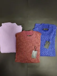 レディース セーターLL 3点セット(新品未使用品)