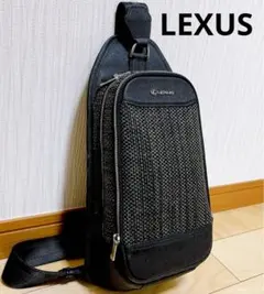 LEXUS ボディバック（ソフトレザー）ブラック (222C024) 2025年最新】LEXUS ボディバッグ・ウエストポーチの人気アイテム