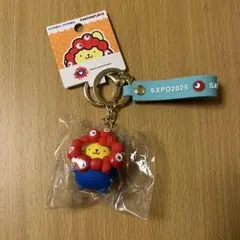 ポムポムプリン ミャクミャク 立体マスコットストラップ 大阪関西万博 サンリオ