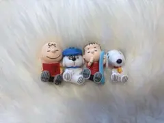 SNOOPY 肩ズン　チャーリー・ブラウン フィギュア 4体セット