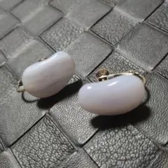 ブルーレースアゲートのイヤリング　天然石　瑪瑙