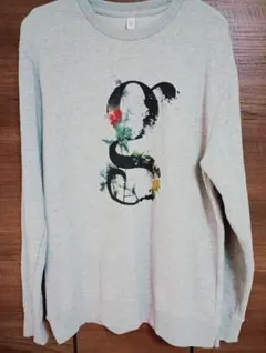 【美品】graniph グラニフ スウェット トレーナー Lサイズ　グレー