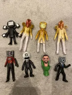 スキビティトイレ 8体セット