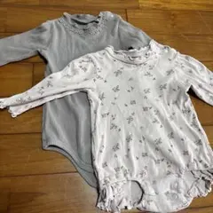 アプレレクール　ロンパース2点セット