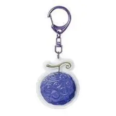 ワンピース　ぷっくりったい　キーホルダー　悪魔の実　ゴムゴムの実