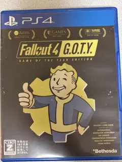 【美品】PS4 FALLOUT4:ゲームオブザイヤー