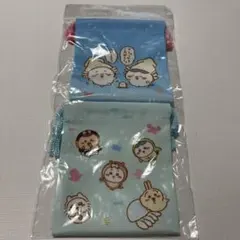 ちいかわ水族館小分けに便利な２個セットミニ巾着新品未開封