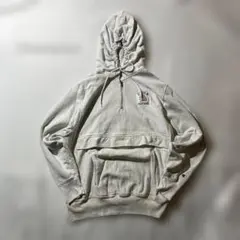 Champion　リバースウィーブ　パーカー　スウェット　ロゴ刺繍スケーター