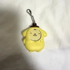 ポムポムプリン　顔ハメキーホルダー　フォトフレームマスコット