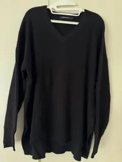 AMERICAN HOLIC ブラック Vネック セーター L レディース