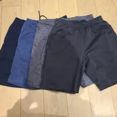 t*9様 ユニクロ　ドライ　ショートパンツ 4色セット