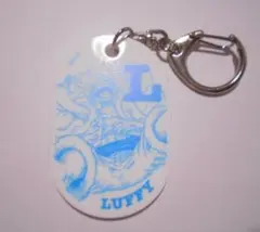 ワンピース イニシャルアクリルキーホルダー ルフィ ニカ