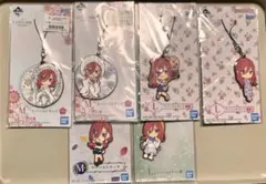 五等分の花嫁　ラバー　ストラップ　チャーム　中野三玖　ラバスト