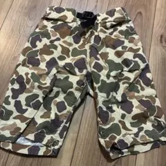 GLOBAL WORK 迷彩柄 ハーフパンツ XL