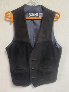 アメリカ製 Schott Harley Davidson スエードベストアメカジ