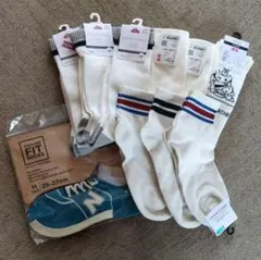 【新品未使用】メンズカジュアルソックス10足セット　まとめ売り　25〜27cm