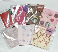 スターバックス　ベアリスタメッセージギフト　紙袋　7枚セット