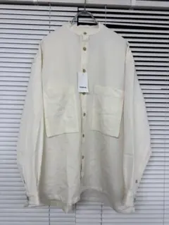 CABaN ウールギャバジン ビッグシャツ　新品未使用 ゆうこす着用のサムネイル