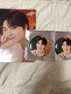 straykids popup クリスマス アイエン 缶バッジ ラントレ