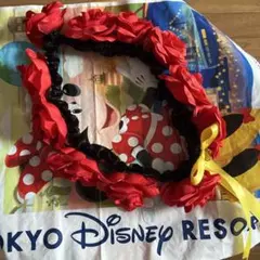 東京ディズニーリゾート カチューシャ 赤いバラ