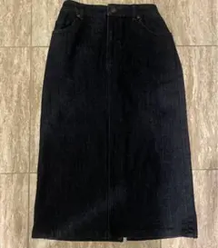 ダークデニム タイトスカート