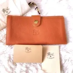 新品✨️イルビゾンテ レザー ウォレット キャメル イタリア製 ユニセックス