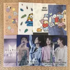 BTS YET TO COME チケットホルダー クリアファイル ジン BT21