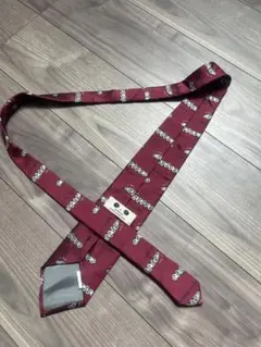 美品　たれぱんだ　サンエックス　ネクタイ　ワイン　キャラクター　グッズ　日本製のサムネイル