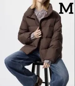 新品未使用　ユニクロ　パウダーソフトダウンジャケット　M