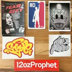 ④ グラフィティー ステッカー 6枚セット graffiti グラフィティ