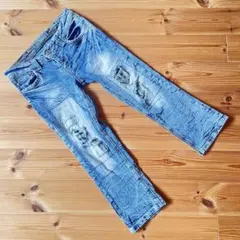 ＊中古＊GUARANTEED HIGH QUALITY ダメージ ジーンズ 57