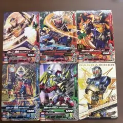 ガンバライジング6枚セット 鎧武