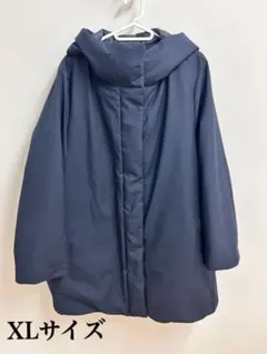 ハイブリッドダウンショートコート ネイビー