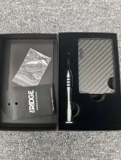 The Ridge TRT03 チタニウム マネークリップ ブラック 国内正規品