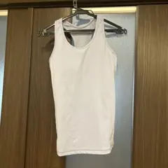 ホワイト タンクトップ ヨガウェア