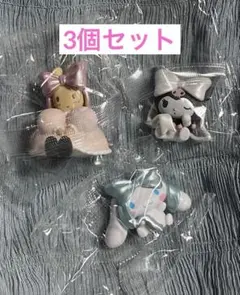 サンリオ　バレエリボンフィギュア　ガチャ　マロンクリーム　シナモン　クロミ