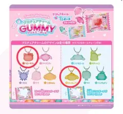 ハローキティ&ポムポムぷりん グミ型アクリルキーホルダー