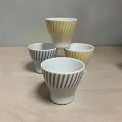 新品未使用　カップ　コップ　コパンカップ　コーヒーカップ　4個　フルーツカップ
