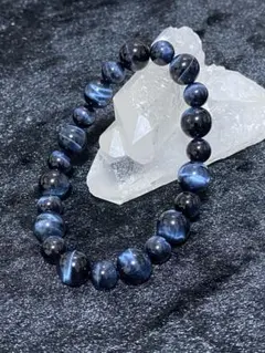 天然石ブルータイガーアイ•ブレスレット