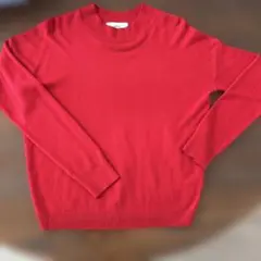 ニット 赤