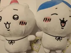 12月週末限定値下！三角帽子ちいかわ。ハピバBIGぬいぐるみちいかわとハチワレ