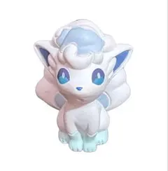 ポケモンキッズ アローラロコン 指人形 ソフビ フィギュア ポケモン 白