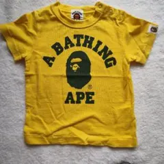 A BATHING APE KIDS Tシャツ イエローのサムネイル