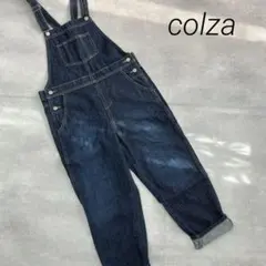美品❣　colza　コルザ　デニム　オーバーオール　ｌ　大きいサイズ　ゆったり