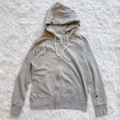 Champion チャンピオン フルジップ パーカー M グレー　レディース