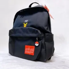 新品　マンハッタンポーテージ　日本限定　ポケモンコラボ　リュック　ピカチュウ　黒