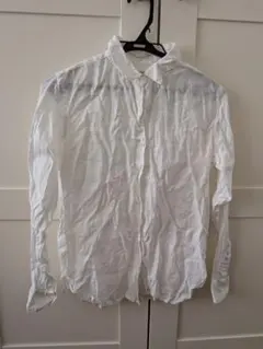 Uniqlo プレミアムリネンシャツ白