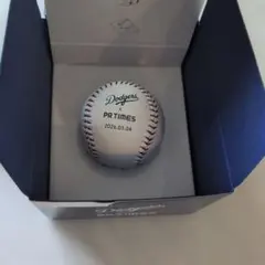 Dodgers x PR TIMES コラボ記念ボール