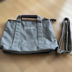 Kissora トートバッグ　未使用品　カーキのサムネイル