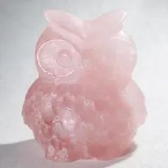 ピンク オパール フクロウ 小サイズ ピンク オパール フクロウ 小サイズ - メルカリ